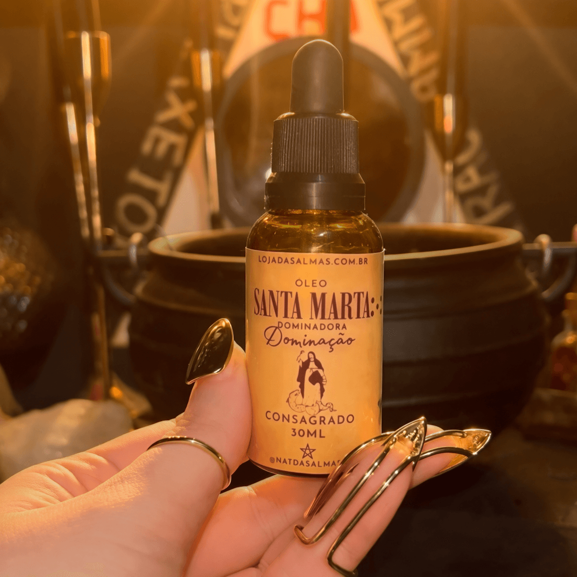 Santa Marta Dominadora Oil (Óleo de Dominação Amorosa)